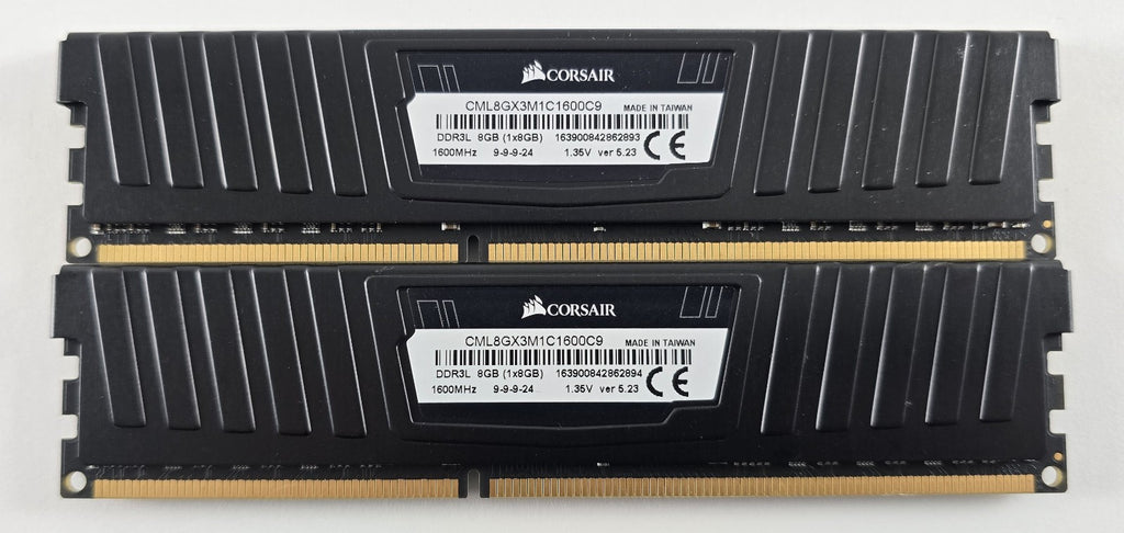Corsair Vengeance LP 16GB Kit 2x8GB DDR3L-1600 CL9 CML8GX3M1C1600C9 #R30
