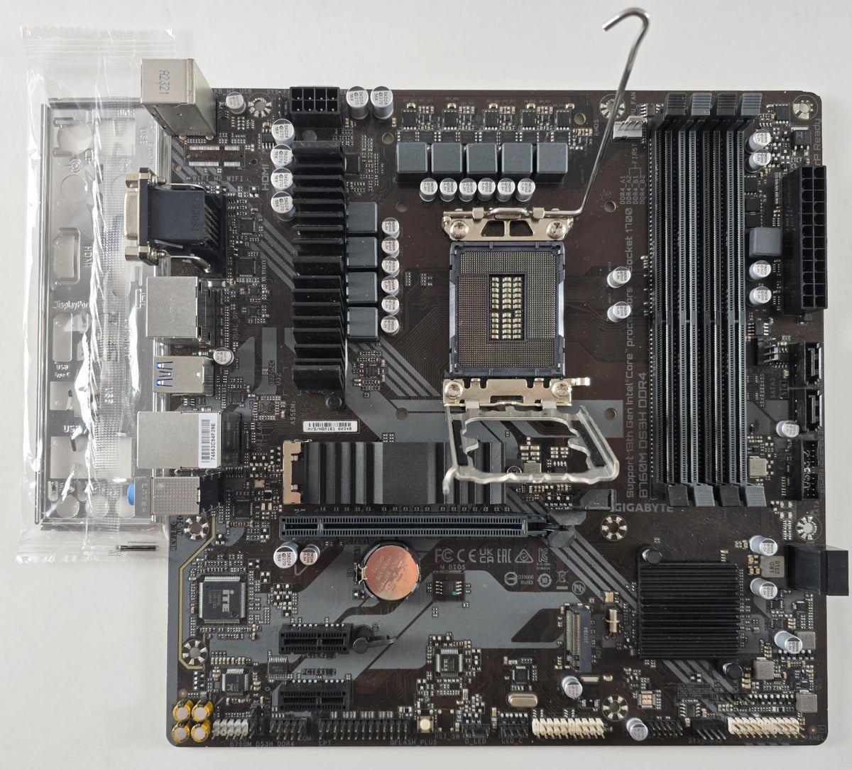 GIGABYTE B760M DS3H DDR4 Mainboard Intel Sockel 1700 Intel B760 DEFEKT #MB78