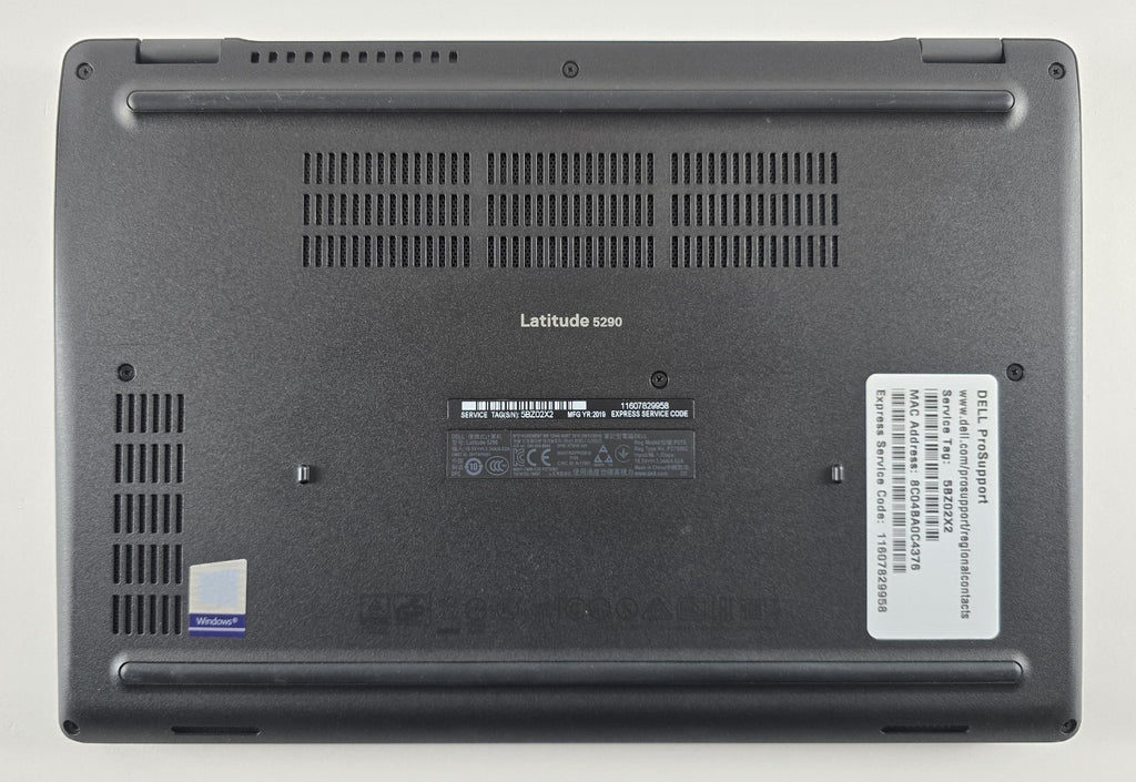 Dell Latitude 5290 i5-8350U 16GB 256GB 12,5" 1366x768 Win 11 Pro #L96
