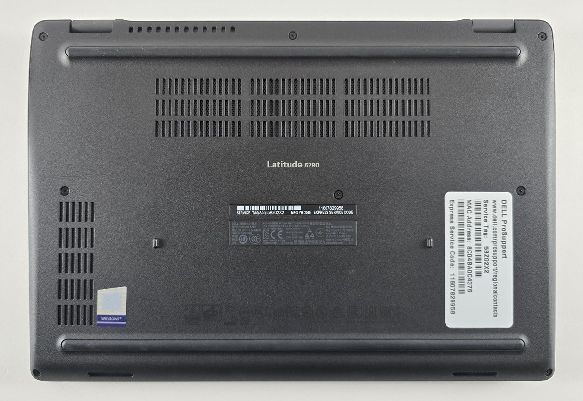 Dell Latitude 5290 i5-8350U 16GB 256GB 12,5" 1366x768 Win 11 Pro #L96