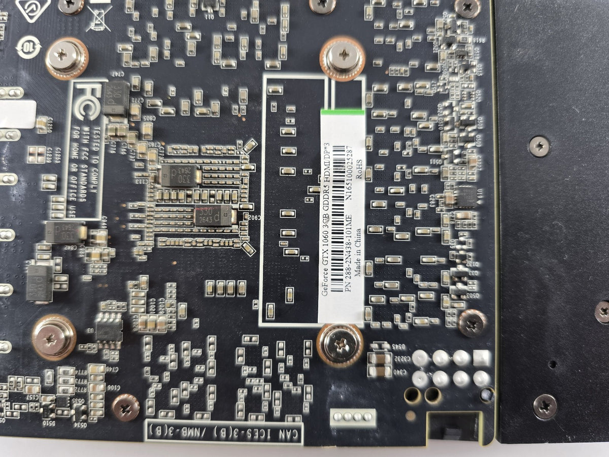 NVIDIA GeForce GTX 1060 3 GB GDDR5 OEM #G157