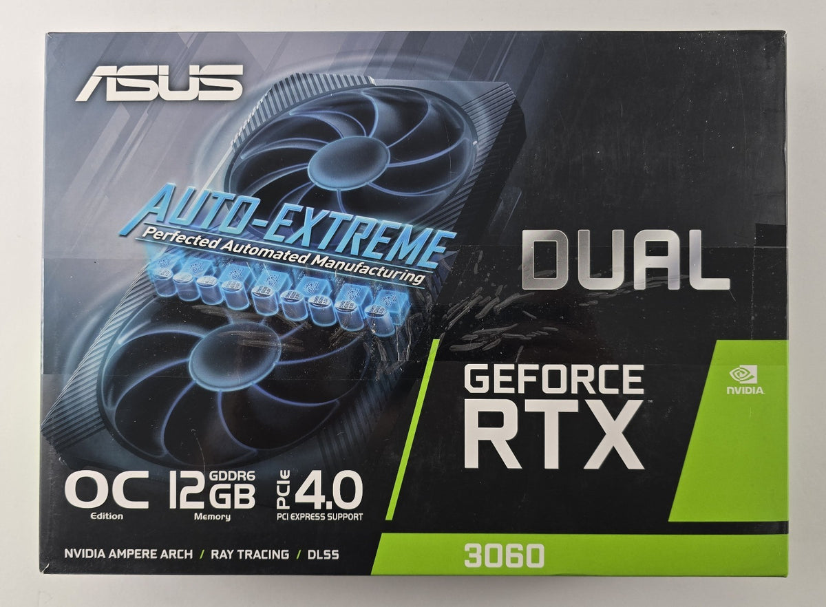 ASUS Dual GeForce RTX 3060 OC 12GB GDDR6 V2 192 Bit DEFEKT #N16
