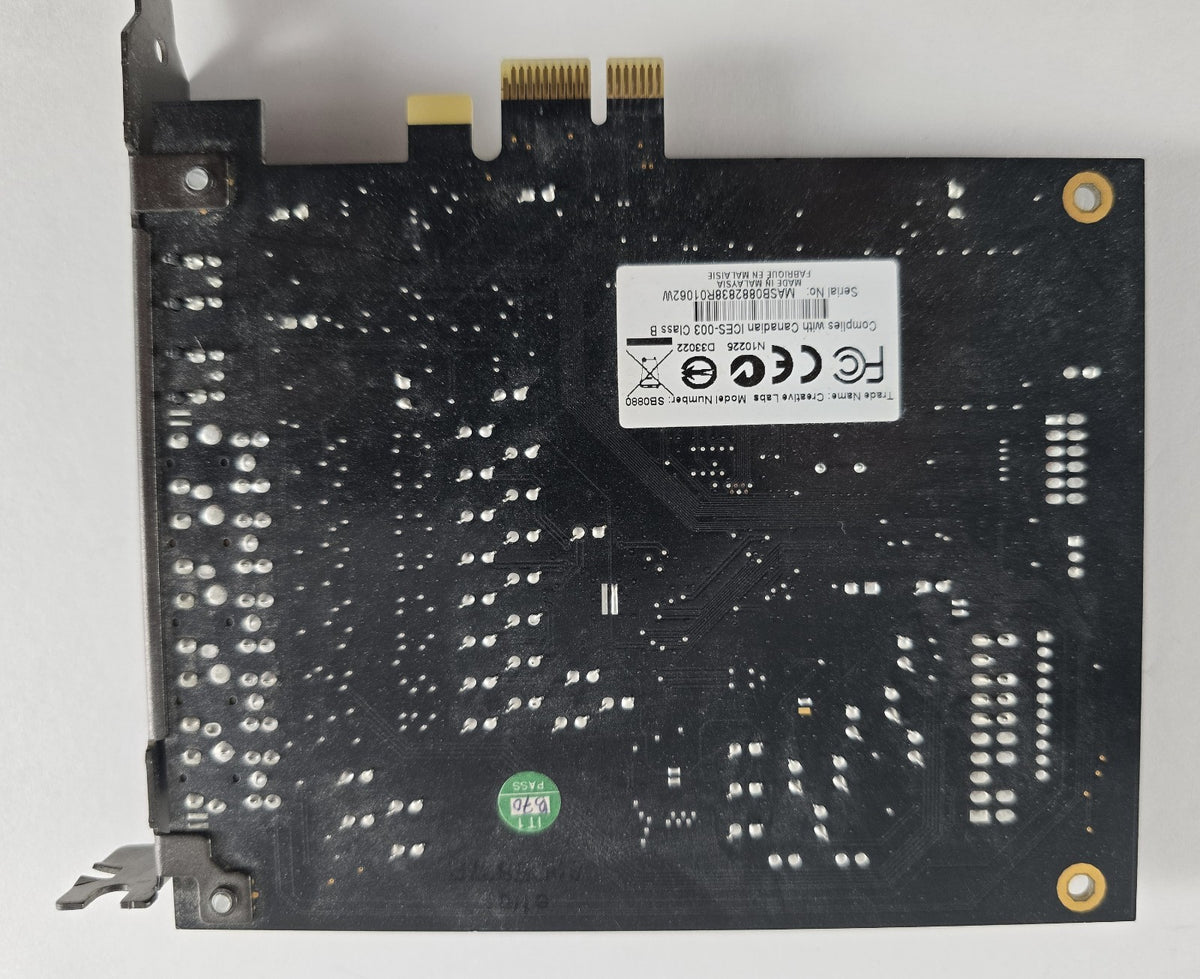 Creative Sound Blaster X-Fi Titanium SB0880 PCIe 7.1 Soundkarte #H2