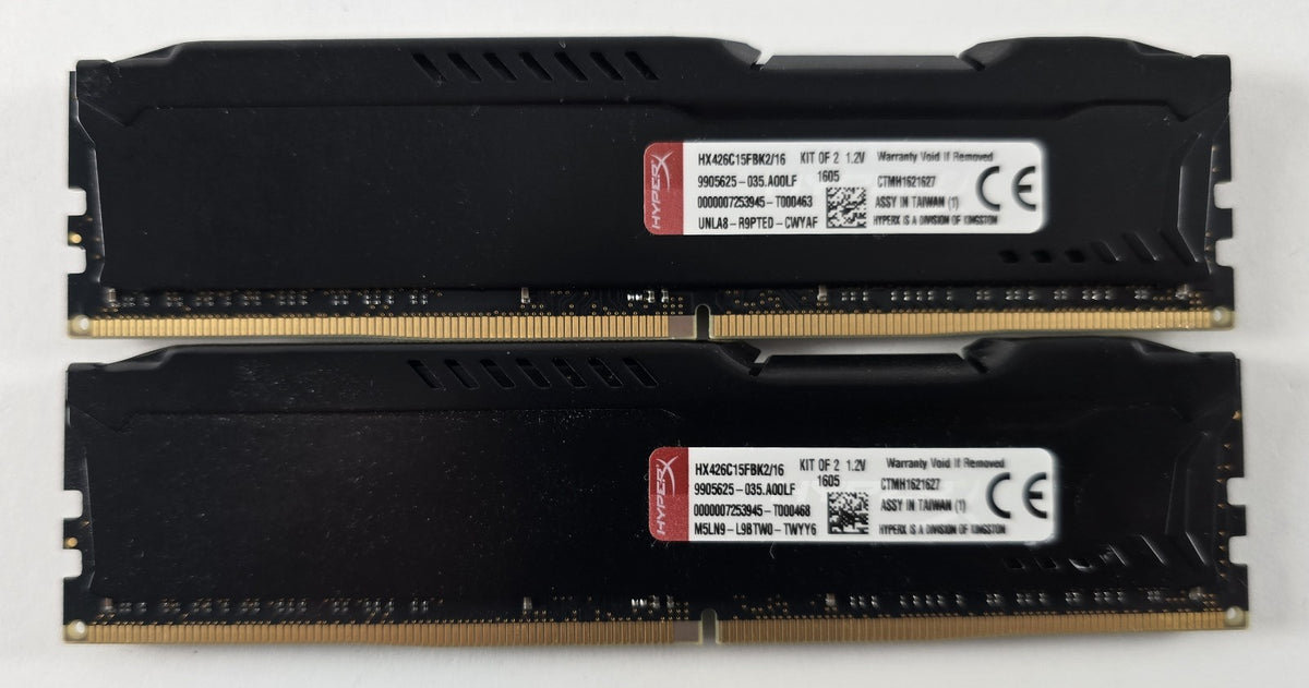 HyperX Fury 16GB (2x8GB) DDR4-2666 CL15 DIMM Arbeitsspeicher #R21