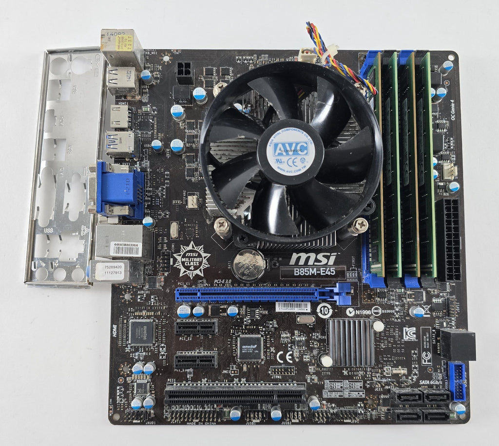Aufrüstset MSI B85M-E45 + Intel Core i5-4670K + 16GB DDR3 #Z285