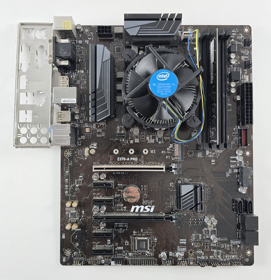 Aufrüstset MSI Z370-A PRO + Intel Core i7-8700 + 16GB DDR4 #Z296