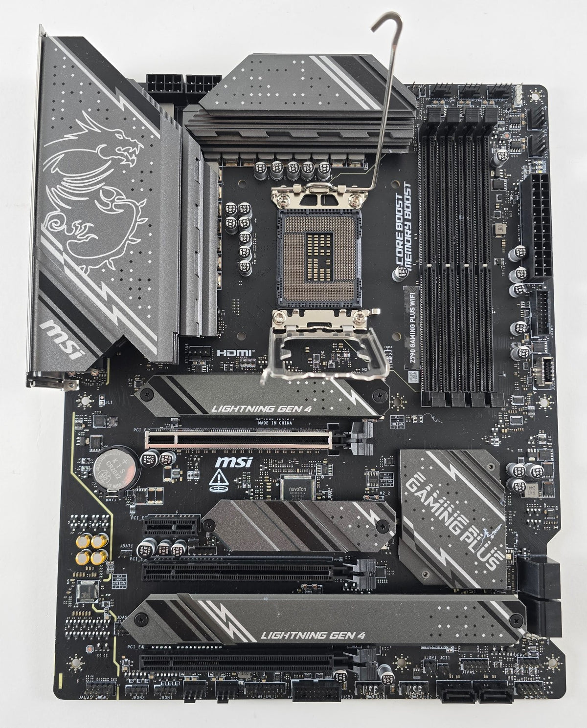 MSI Z790 Gaming Plus WiFi ATX-Mainboard DDR5 Sockel LGA 1700 Defekt #MB30