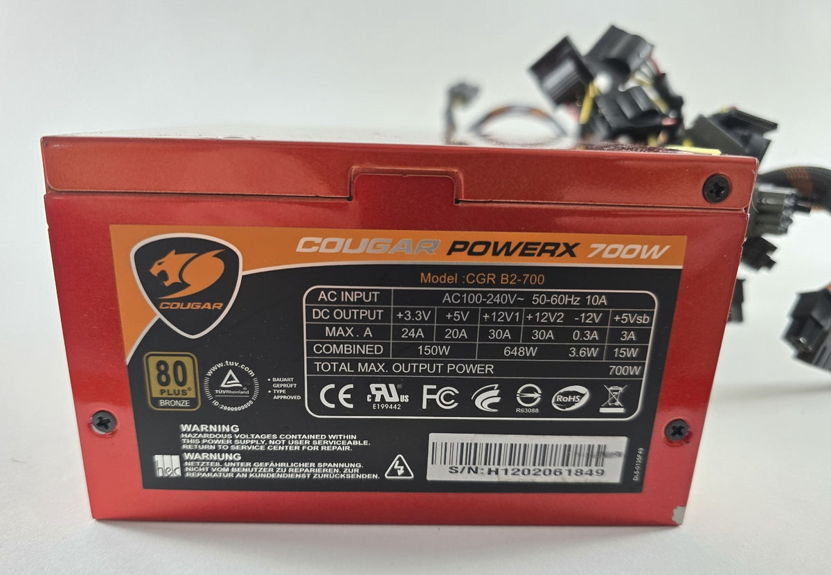 Cougar POWERX 700 CGR B2-700 700W ATX Netzteil #NT35