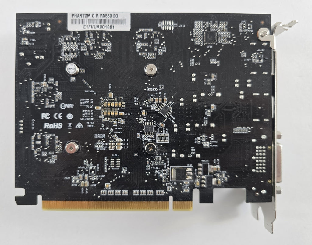 ASRock Phantom Gaming Radeon RX 550 2GB GDDR5 Grafikkarte #G100