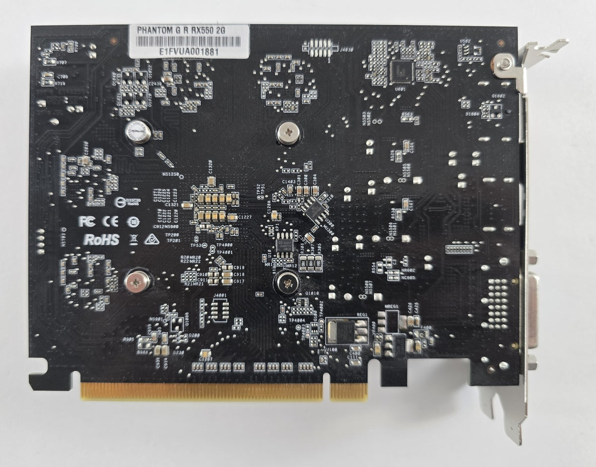 ASRock Phantom Gaming Radeon RX 550 2GB GDDR5 Grafikkarte #G100