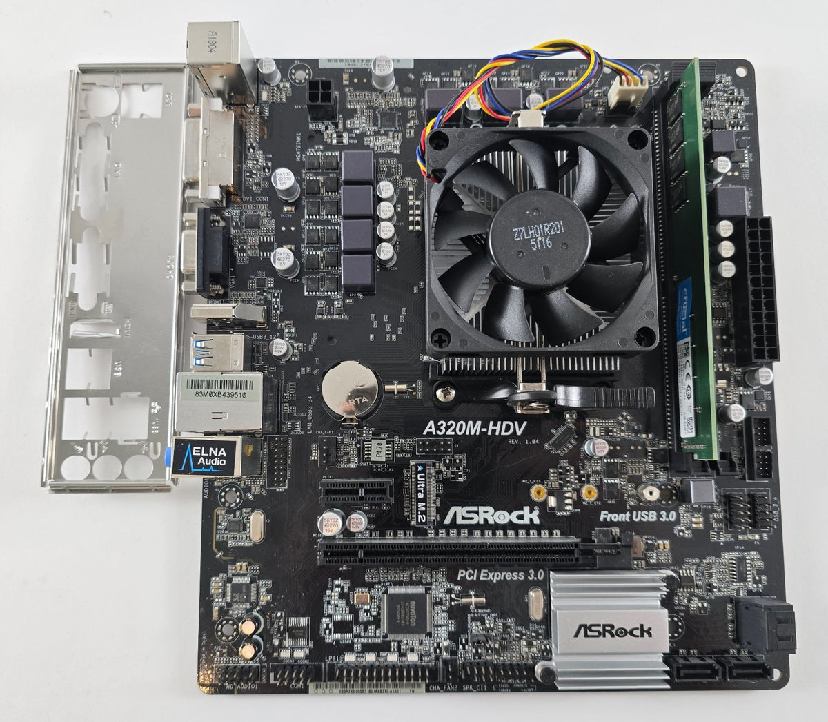 AMD Athlon X4 950 + ASRock A320M-HDV + 8GB DDR4 #176