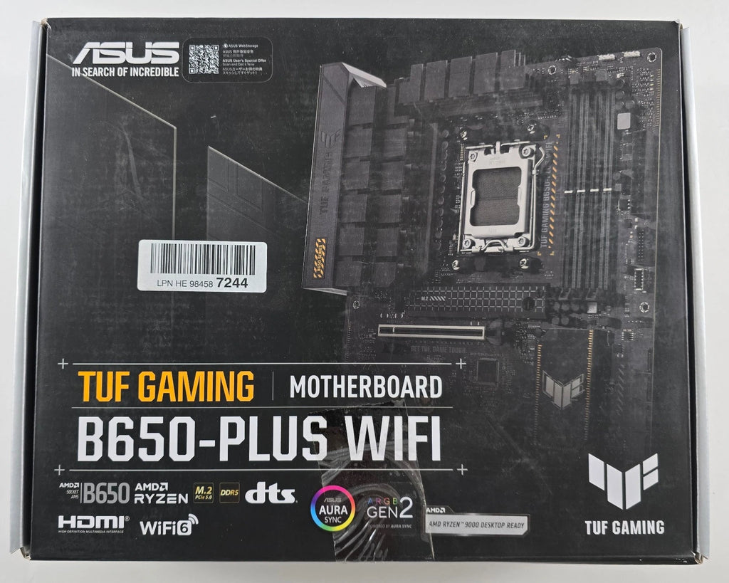 ASUS TUF GAMING B650-PLUS Mainboard AM5 ATX DDR5 PCIe 5.0 M.2 WiFi DEFEKT #B102
