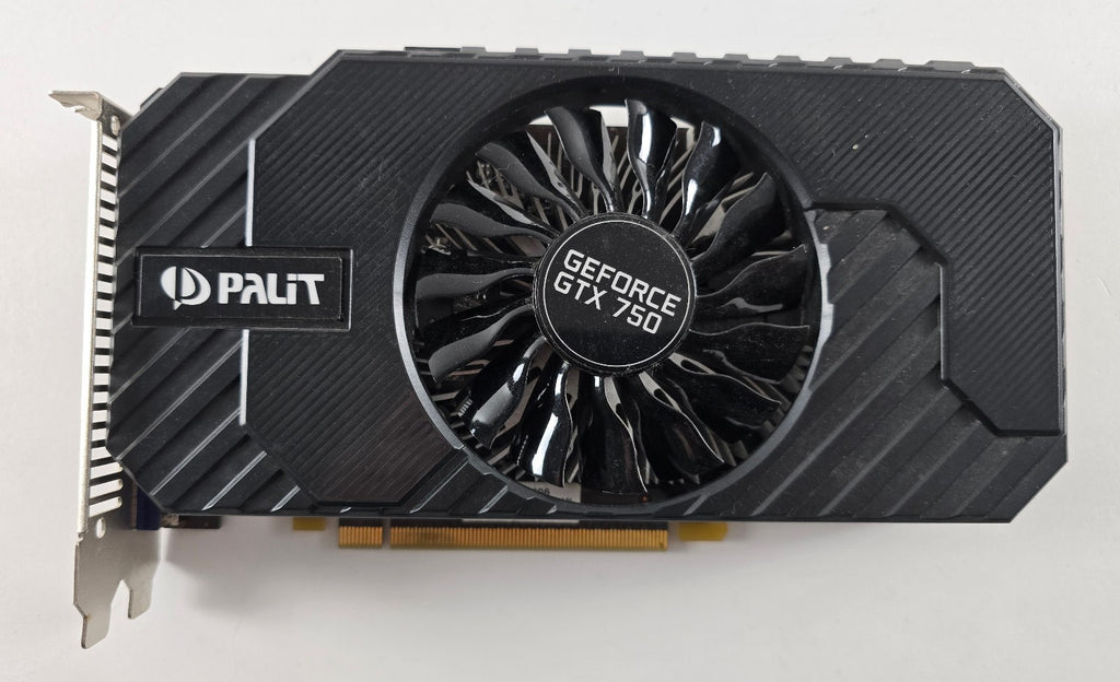 Palit GeForce GTX 750 StormX OC 1GB GDDR5 Grafikkarte mit VGA #G54