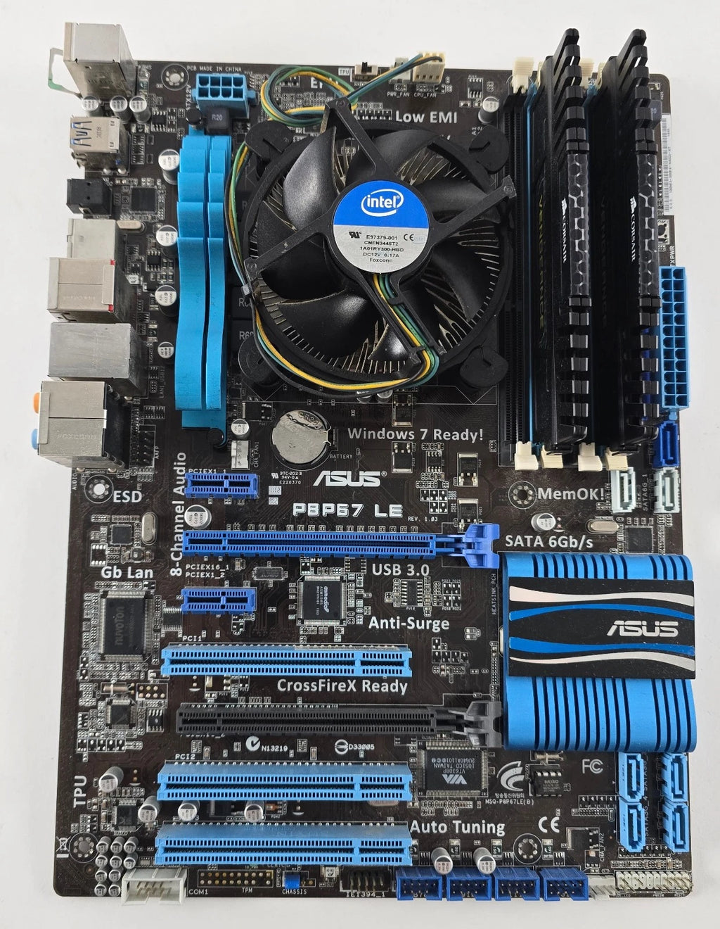 Intel Core i5 2500K + ASUS P8P67 LE + 8GB DDR3 + CPU Kühler #126
