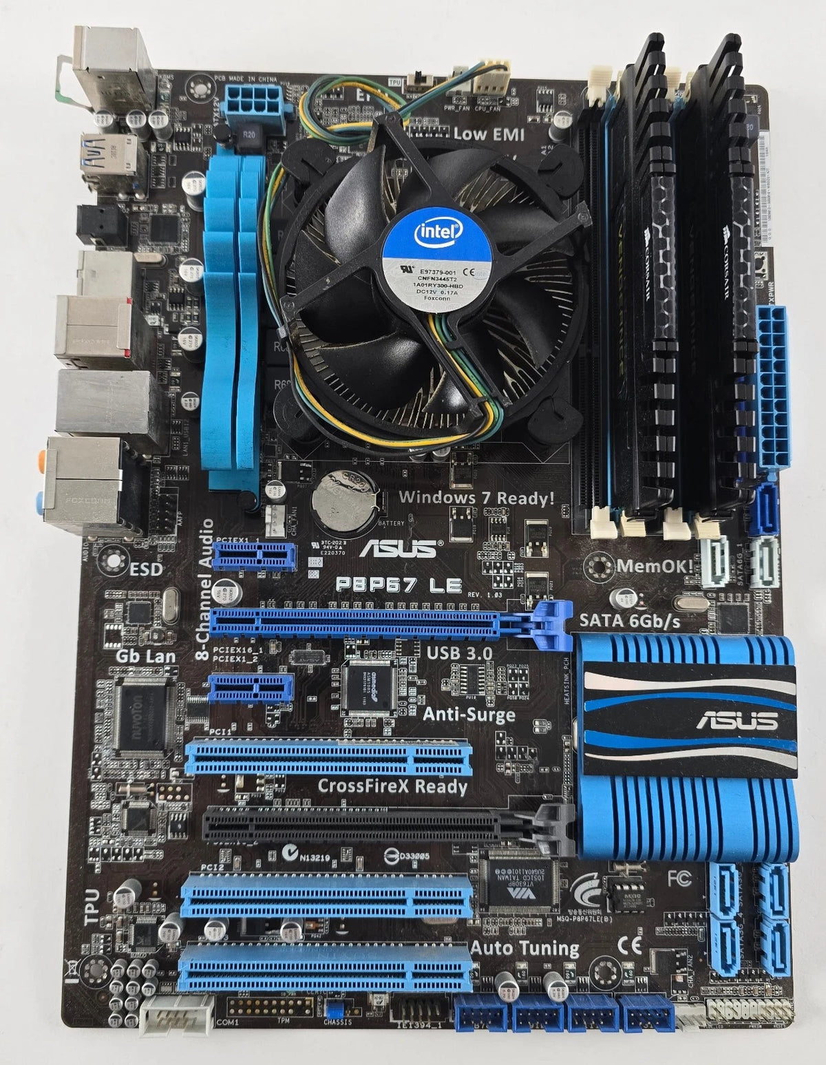 Intel Core i5 2500K + ASUS P8P67 LE + 8GB DDR3 + CPU Kühler #126