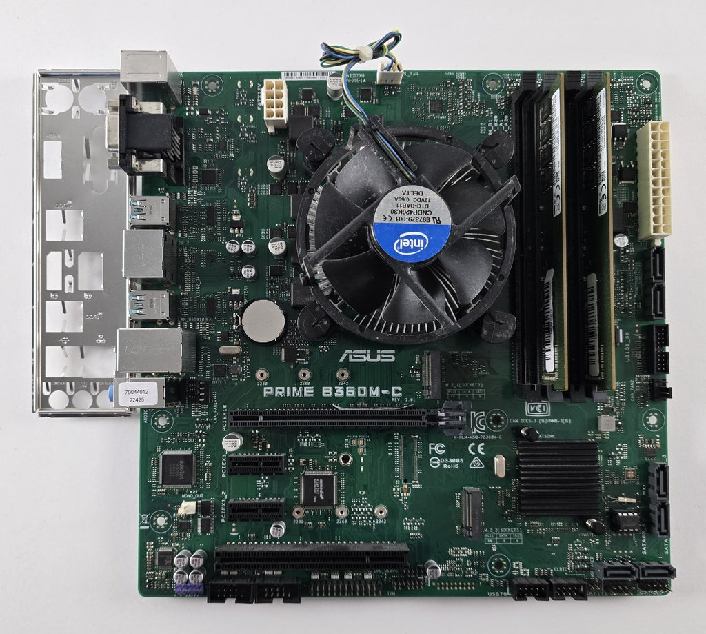 Asus Prime B360M-C + Intel Core i5-9400 + 16 GB DDR4 LGA1151 #Z319