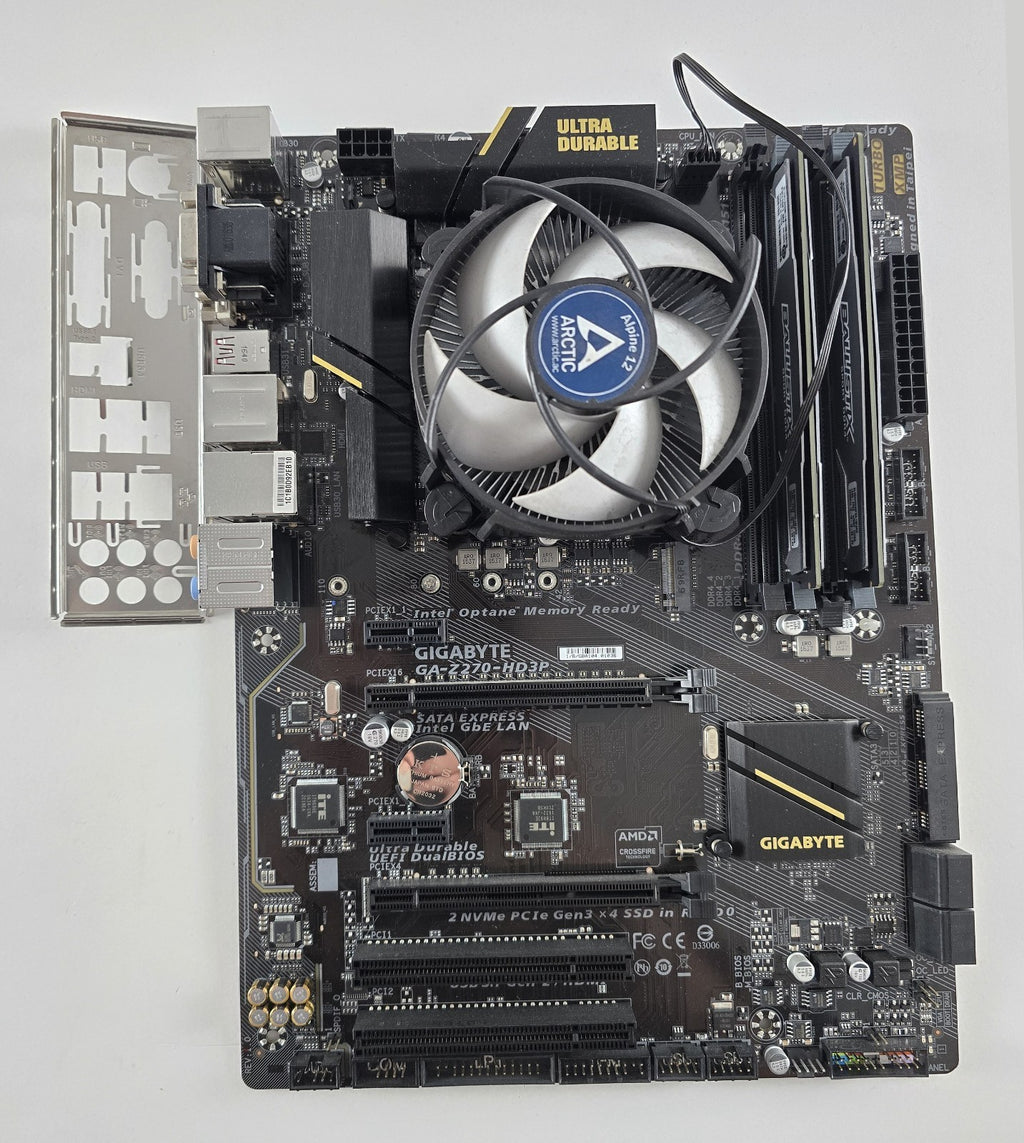 Aufrüstset Gigabyte GA-Z270-HD3P + i7-7700 + 16GB DDR4 #Z286