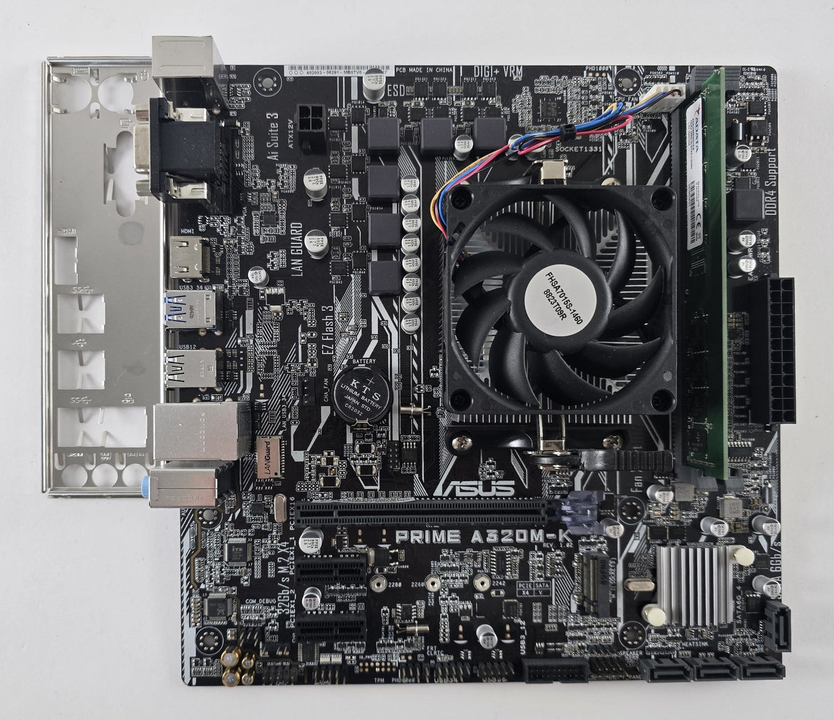 Aufrüstset ASUS PRIME A320M-K + AMD A8-9600 + 8GB DDR4 #Z261