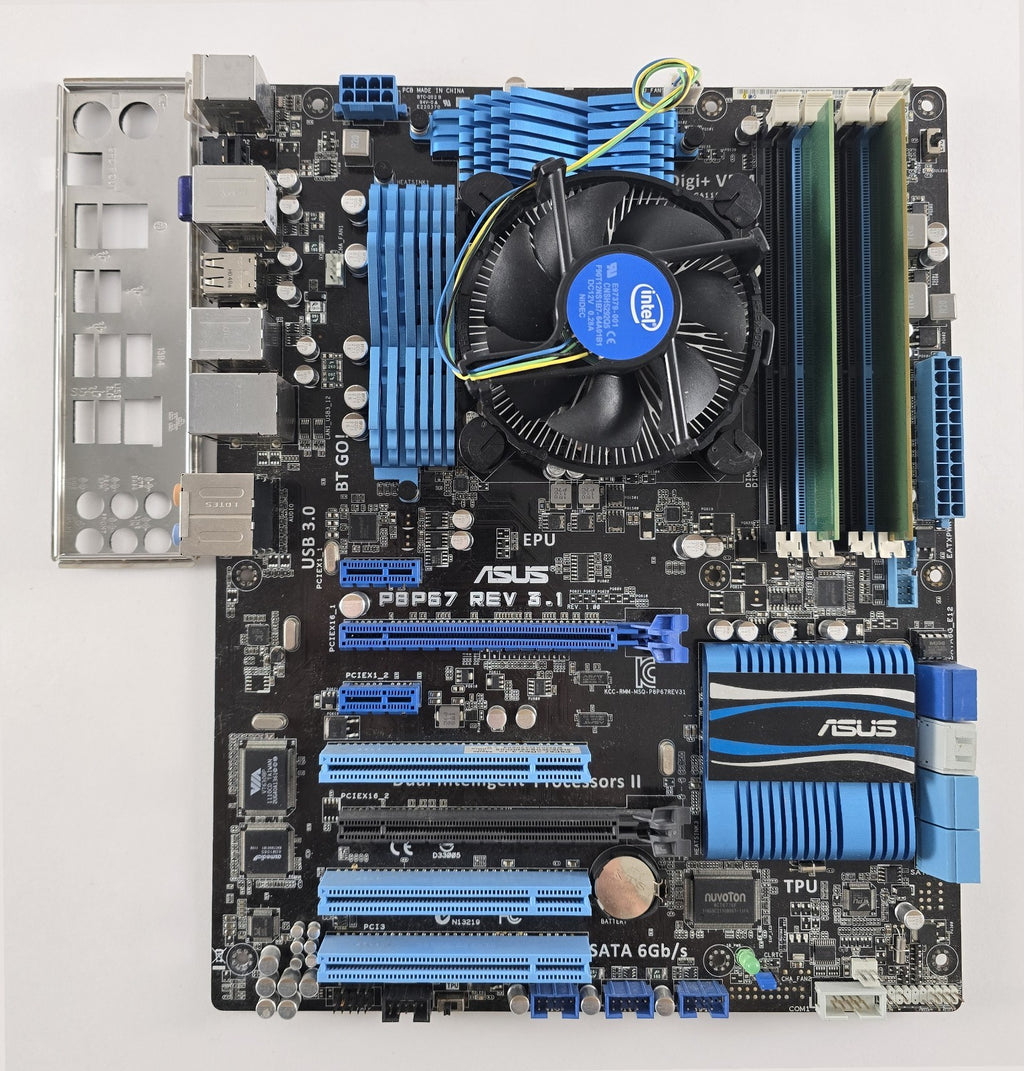 Aufrüstset ASUS P8P67 Rev. 3.1 + Intel Core i5-2500K + 8GB DDR3 #Z268