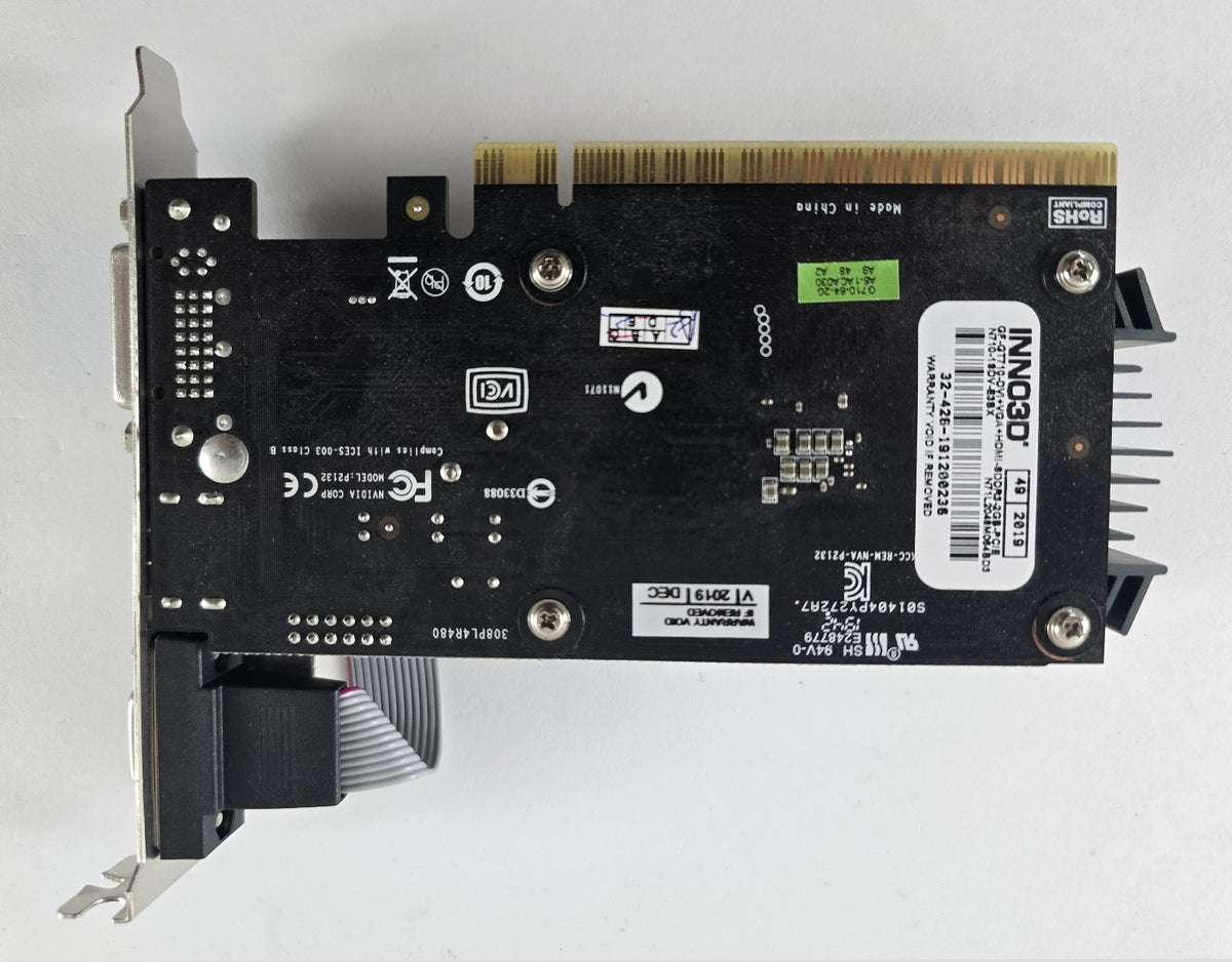 INNO3D GeForce GT 710 2GB DDR3 64 Bit VGA HDMI DVI-D passiv #G121