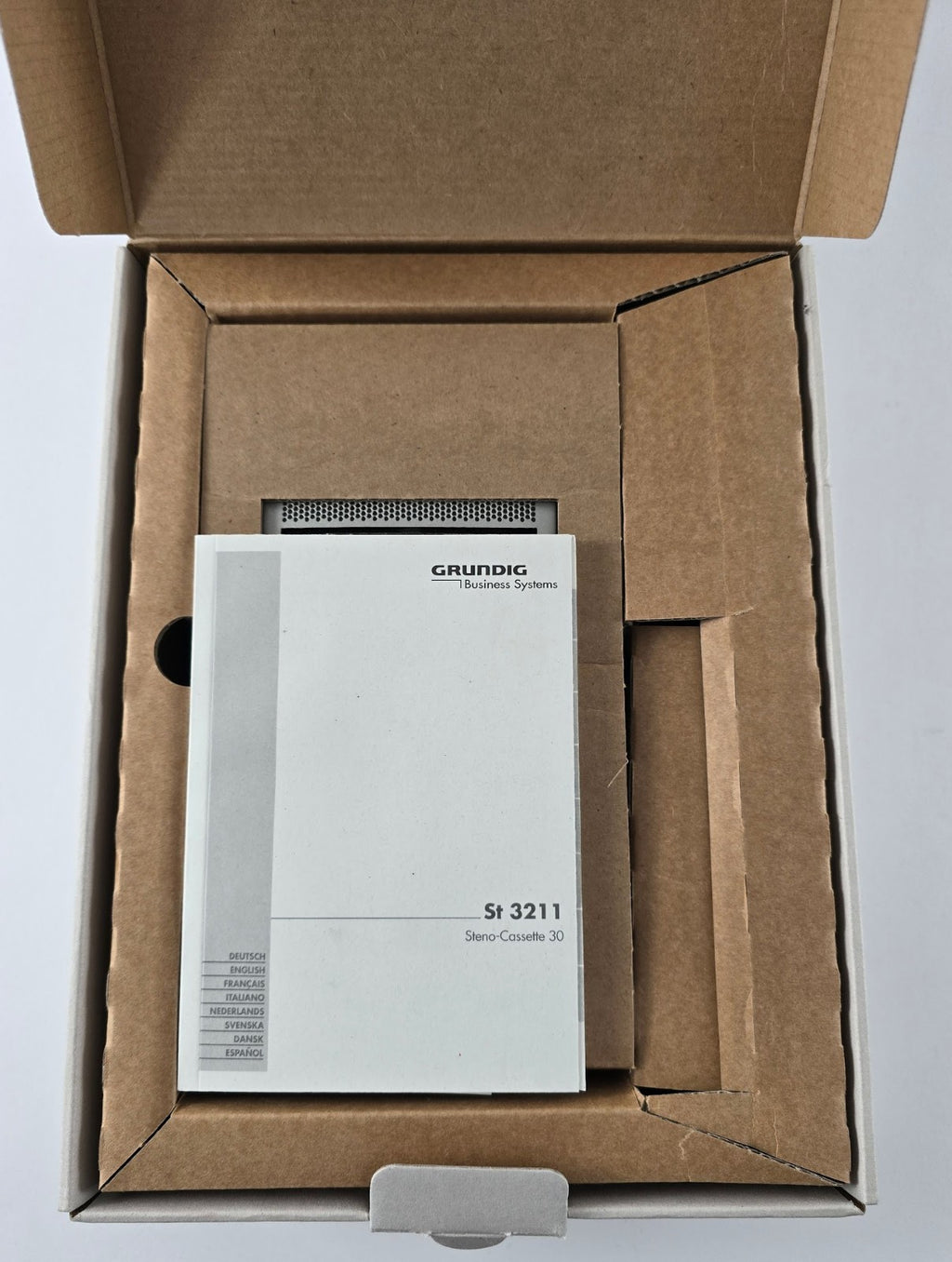 Grundig St 3211 ST3211 Diktiergerät  Wiedergabegerät Silber Vermutlich Unbenutzt