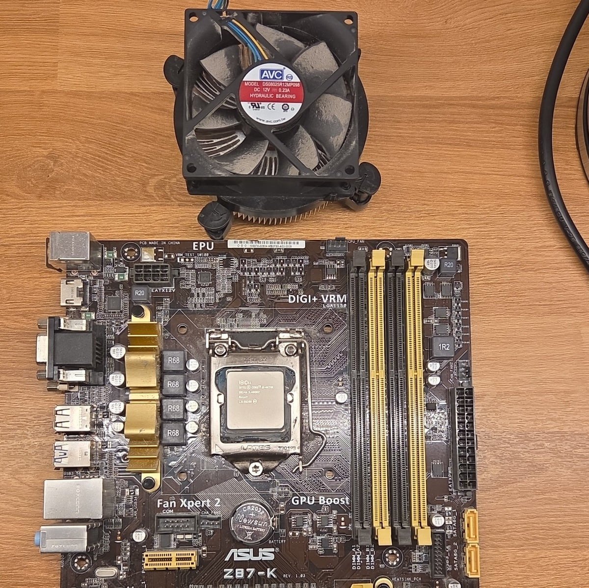 Intel Core i5 4440s + ASUS H81M-A + 8GB DDR3 #Z95
