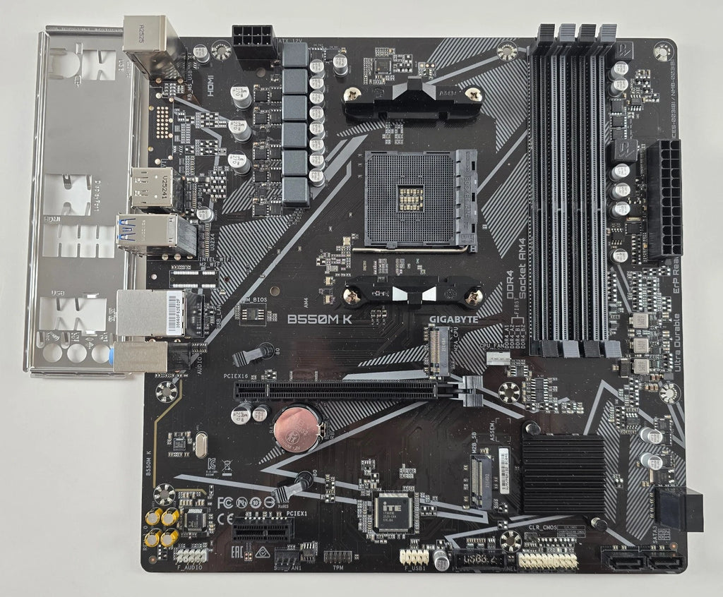 Gigabyte B550M K AM4 M.2 USB 3.2 HDMI DisplayPort AMD Ryzen Mainboard #MB6