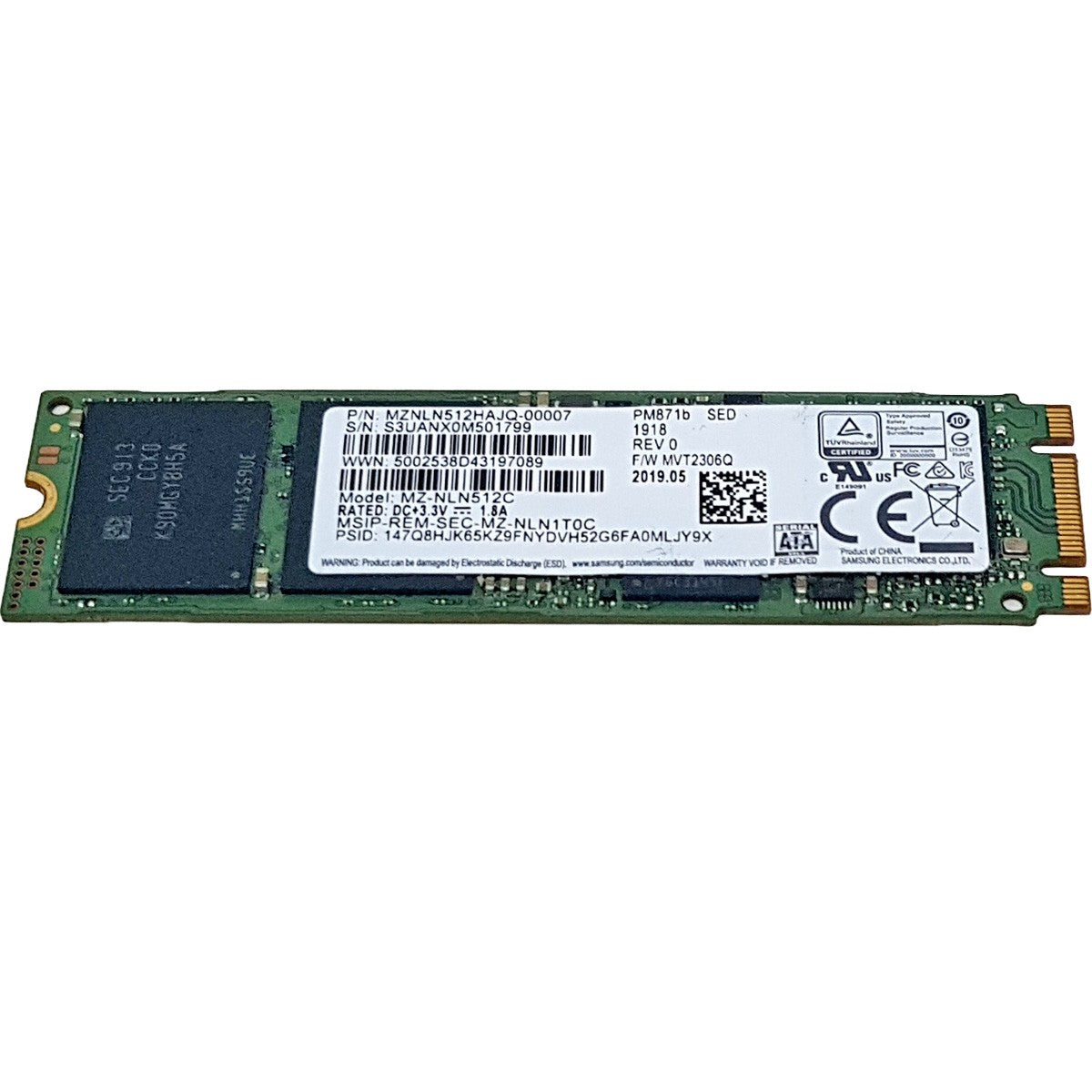 Samsung SSD 1TB PM9A1 NVMe PCIe 4.0 MZVL21T0HCLR Solid State Drive (Wie 980 Pro)