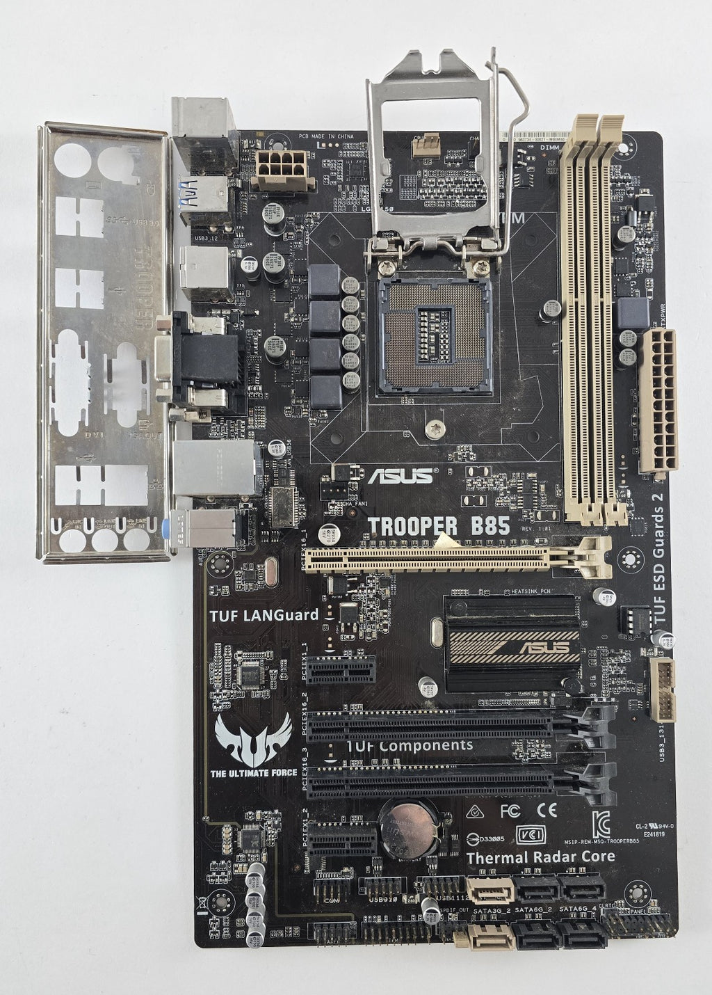 ASUS TUF Trooper B85 LGA1150 B85 ATX DDR3 Mainboard #B120