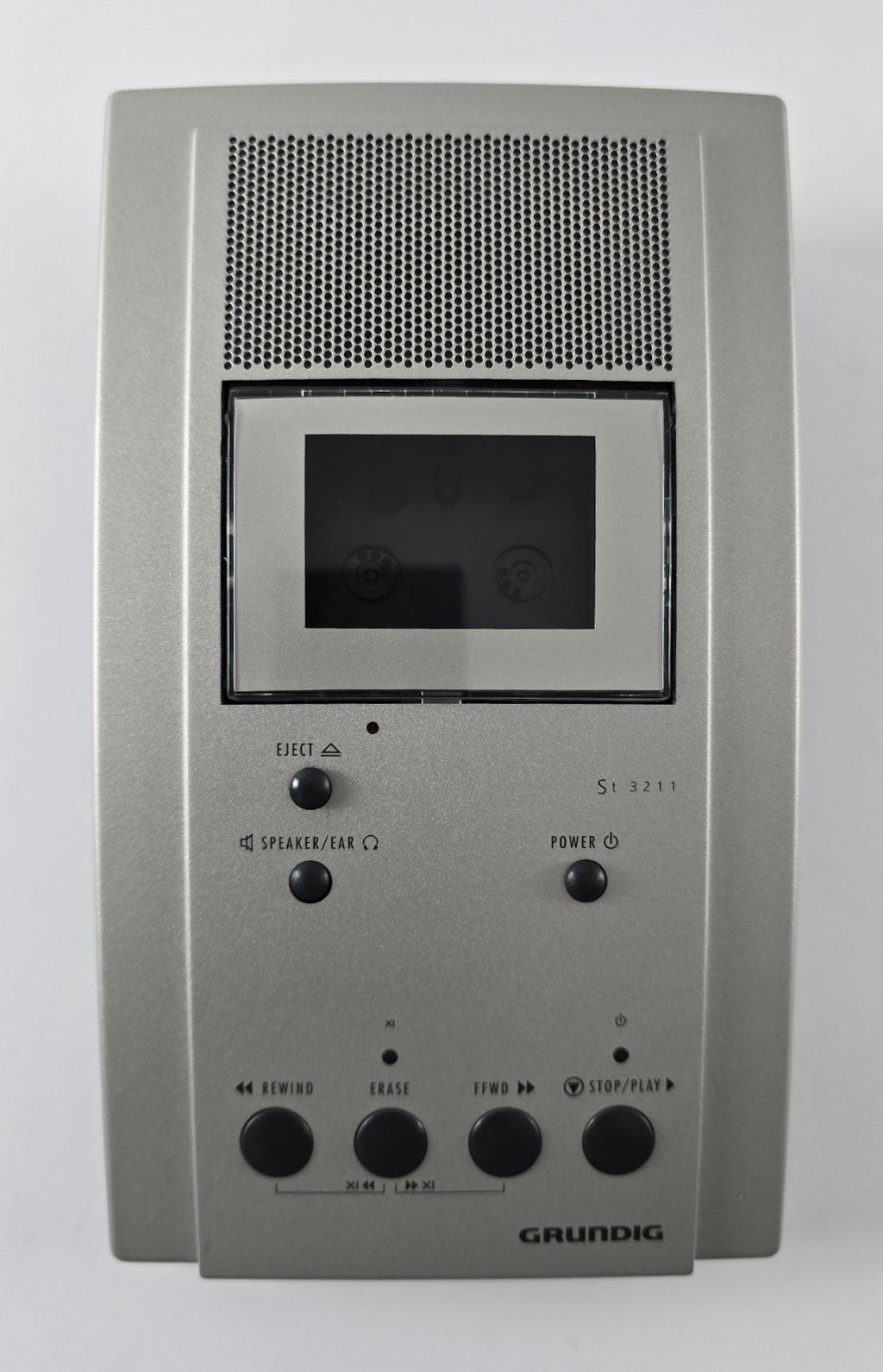 Grundig St 3211 ST3211 Diktiergerät  Wiedergabegerät Silber Vermutlich Unbenutzt