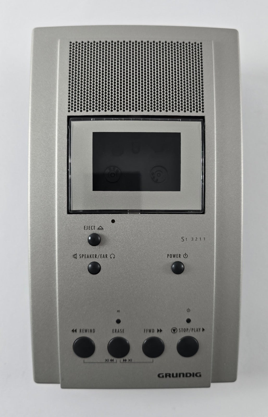 Grundig St 3211 ST3211 Diktiergerät  Wiedergabegerät Silber Vermutlich Unbenutzt