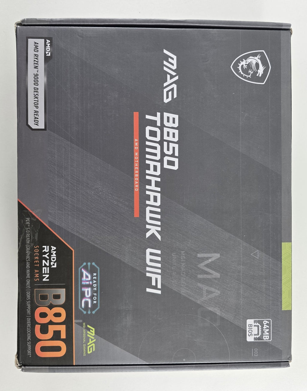 MSI MAG B850 Tomahawk WIFI Mainboard AM5 ATX DDR5 PCIe 5.0 #B112