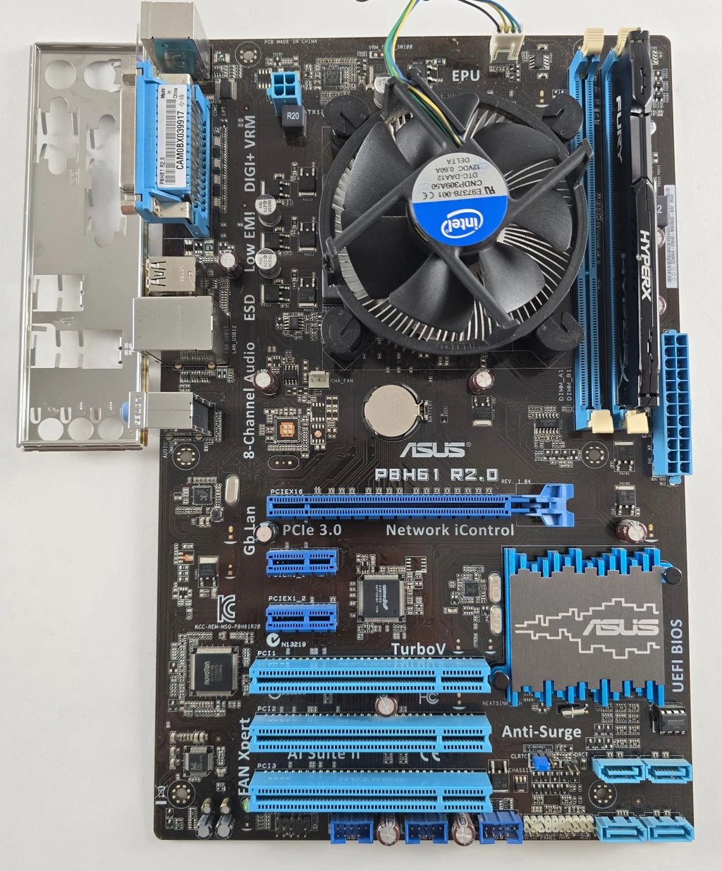 Intel Core i5 3330 + ASUS P8H61 R2.0 + 8GB DDR3 + CPU Kühler #Z187