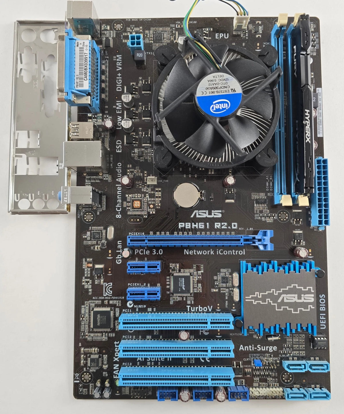 Intel Core i5 3330 + ASUS P8H61 R2.0 + 8GB DDR3 + CPU Kühler #Z187