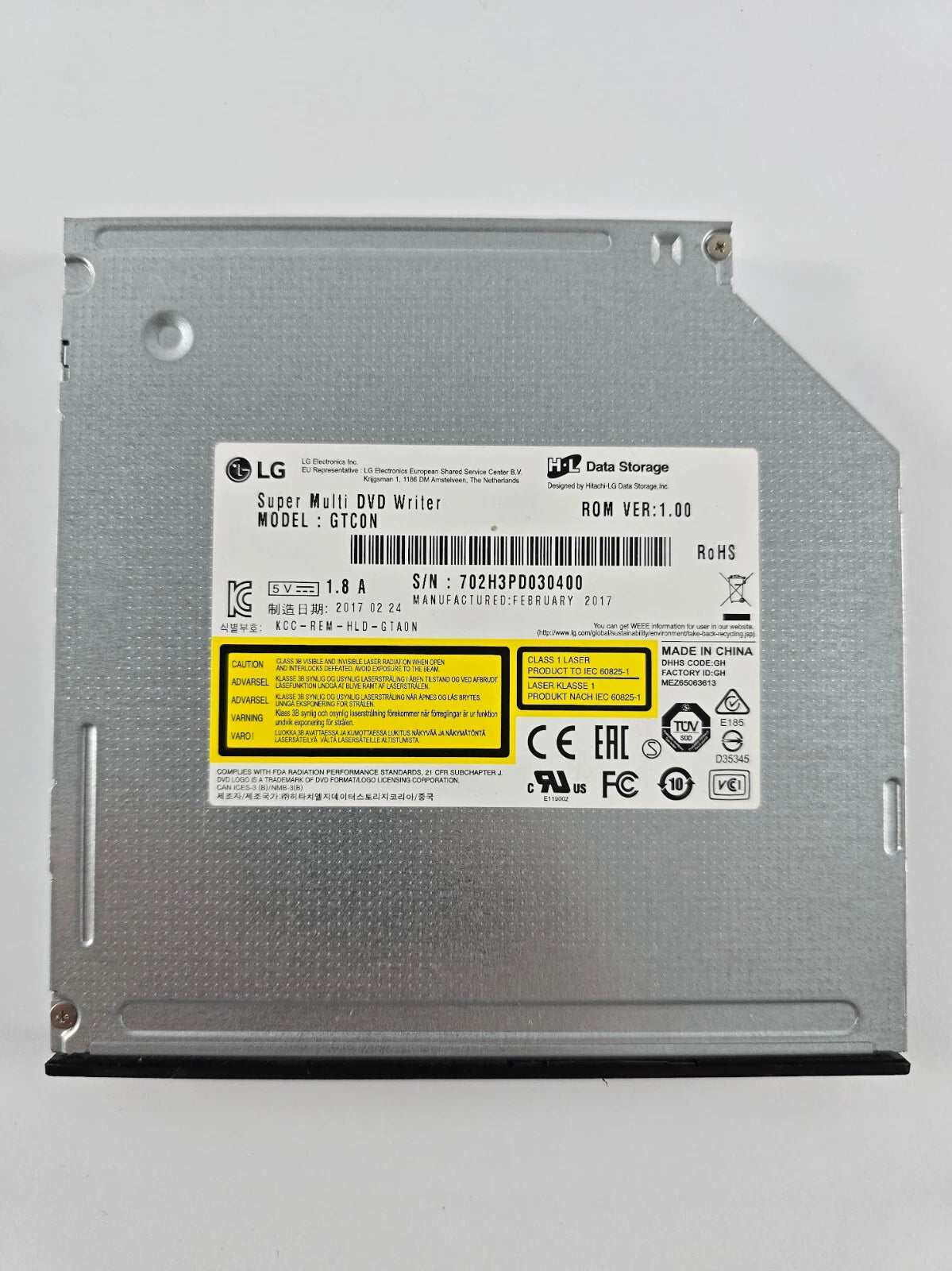 LG Super Multi DVD Writer Model GTCON Laptop Mini PC Universal (K31-22)