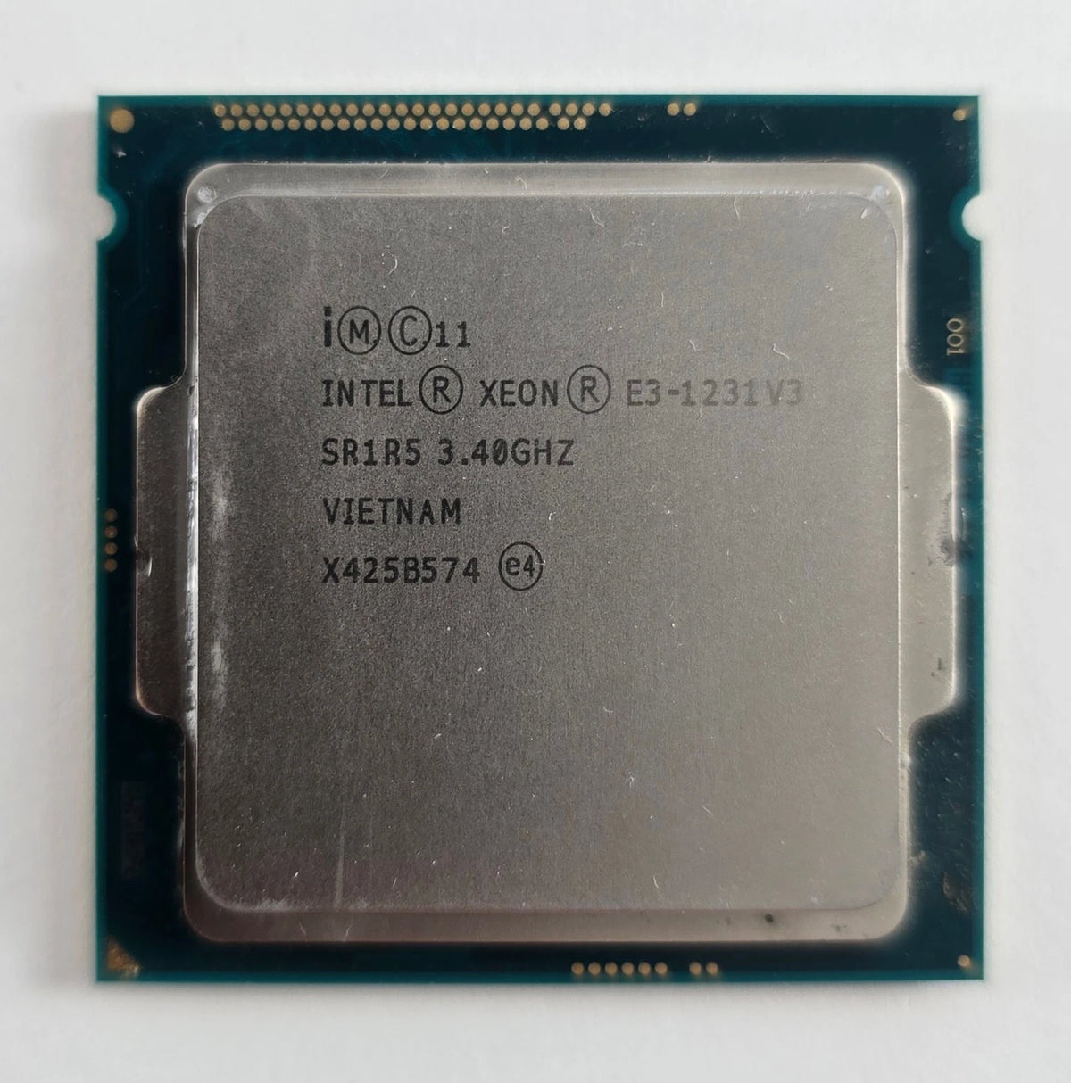 Intel Xeon E3-1231 v3 (4x 3.40GHz) SR1R5 CPU Prozessor Sockel 1150 + CPU Kühler