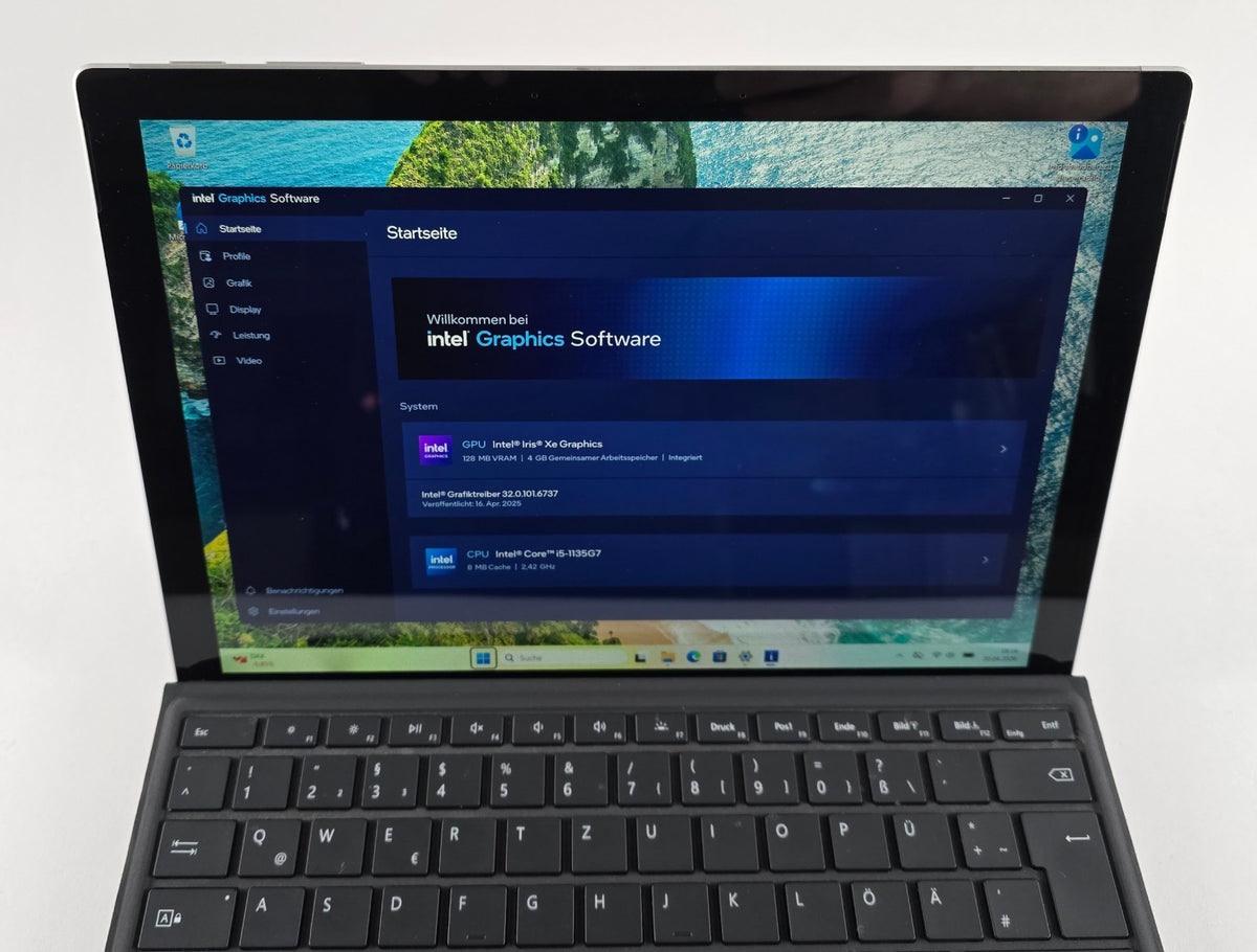 Microsoft Surface Pro 7+ Core i5-1135G7 12,3" 128GB SSD 8GB RAM QWERTZ Garantie!