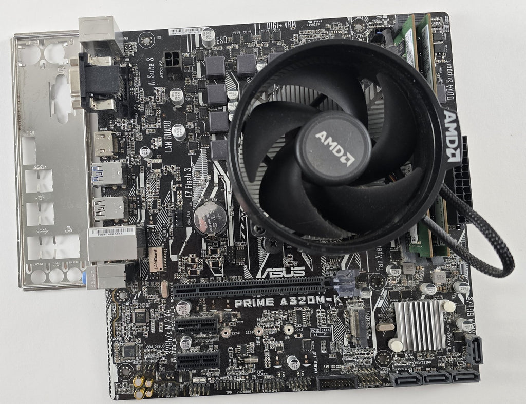 Aufrüstset ASUS PRIME A320M-K + AMD Ryzen 5 3500X + 16GB DDR4 #Z275