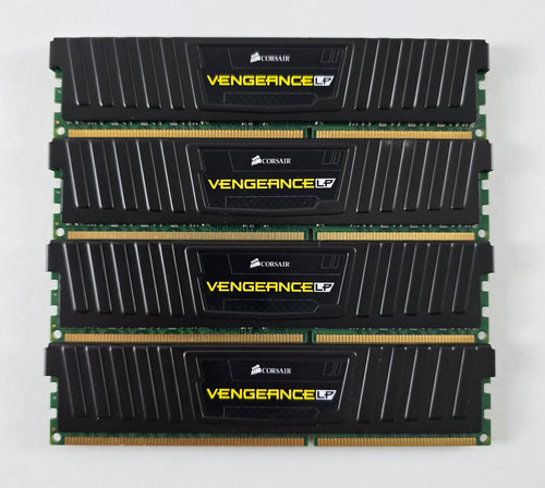 32GB Corsair Vengeance 4x8GB DDR3 1600MHz CML32GX3M4A1600C10 Desktop RAM
