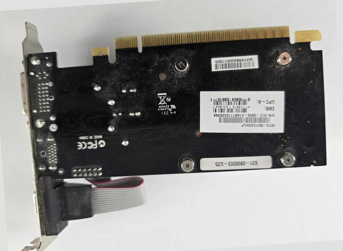 MSI N210-MD1GD3H/LP GeForce 210 1GB DDR3 VGA HDMI DVI passiv #G140
