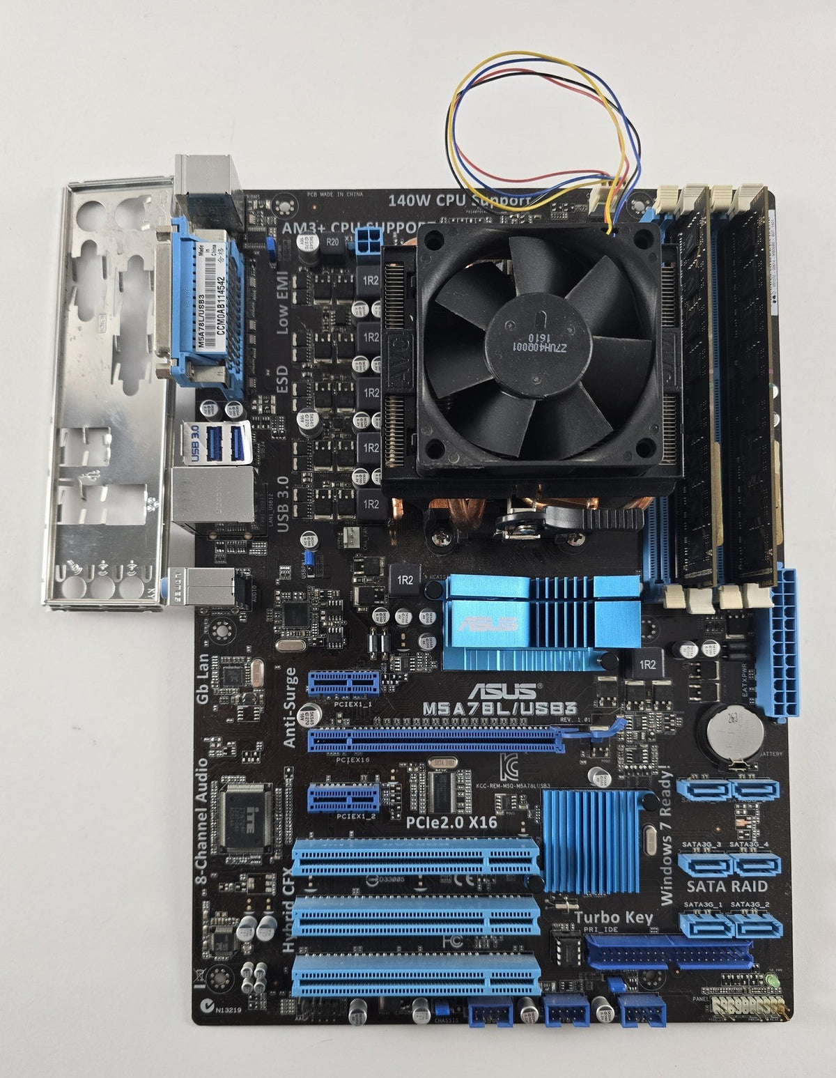 Aufrüstset AMD Phenom II X4 965 ASUS M5A78L/USB3 8GB DDR3 #Z219